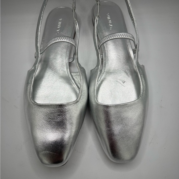 Vince Silver Flats Sleek Design